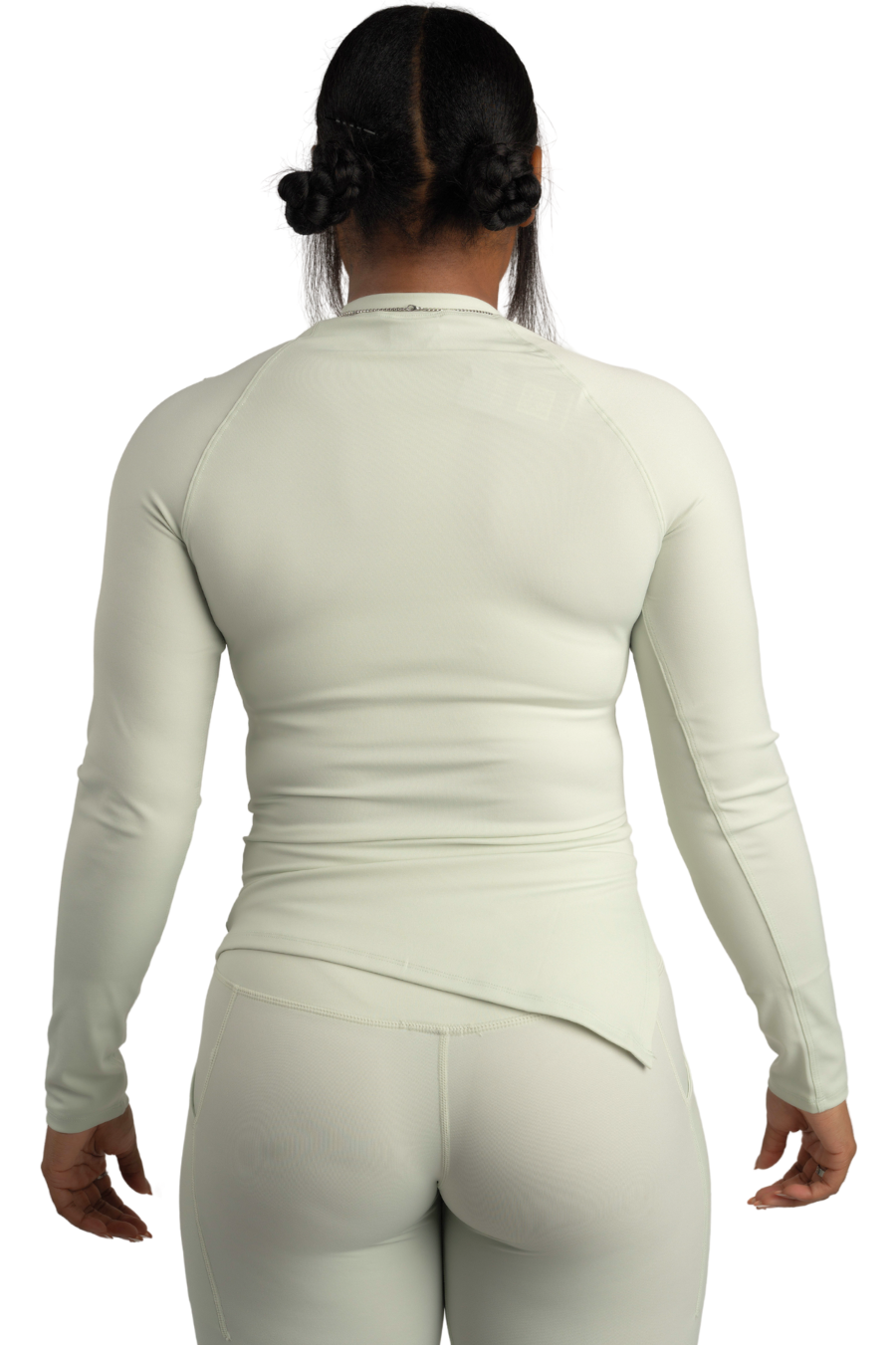 Women’s Elite Fitted LS Training Top -  Sea Foam