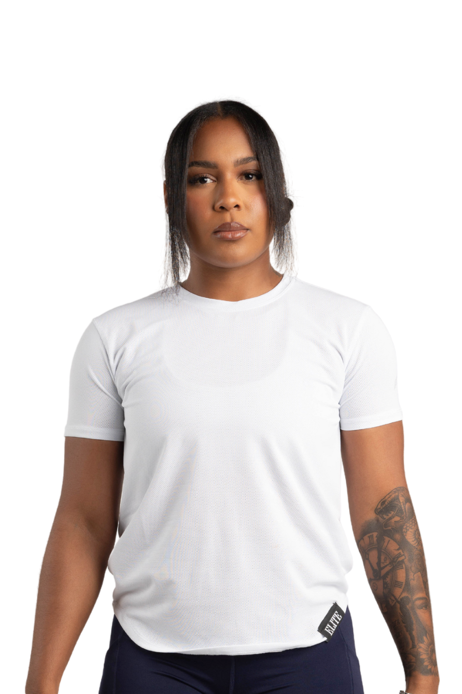 Women’s Elite Running Shirt- White