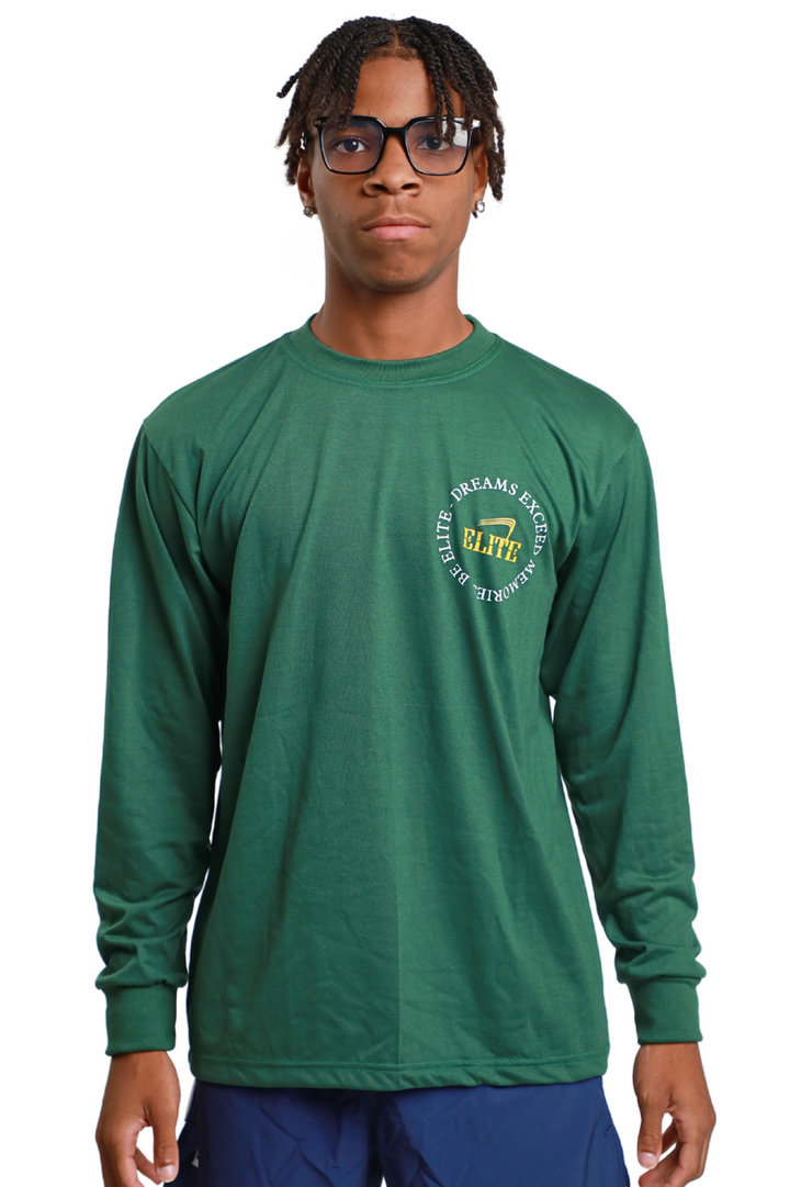 Elite Legacy LS Tee - Green