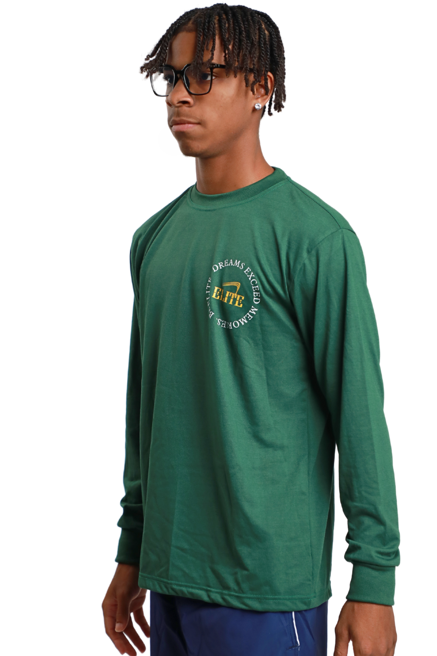 Elite Legacy LS Tee - Green