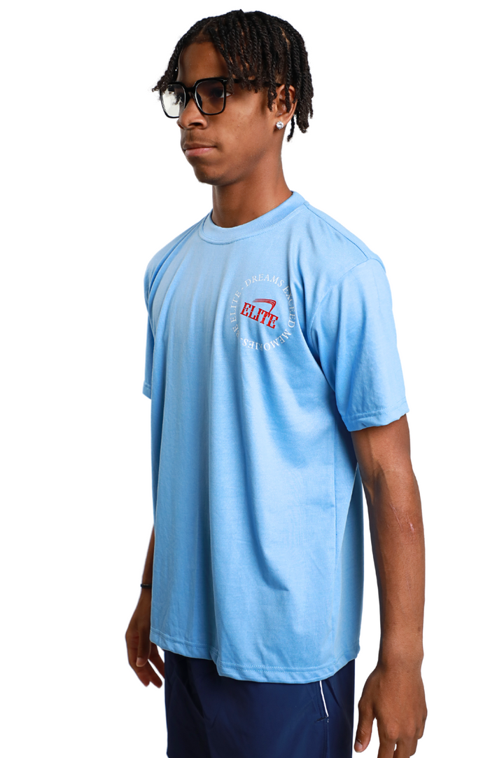 Elite Legacy Tee - Columbia Blue