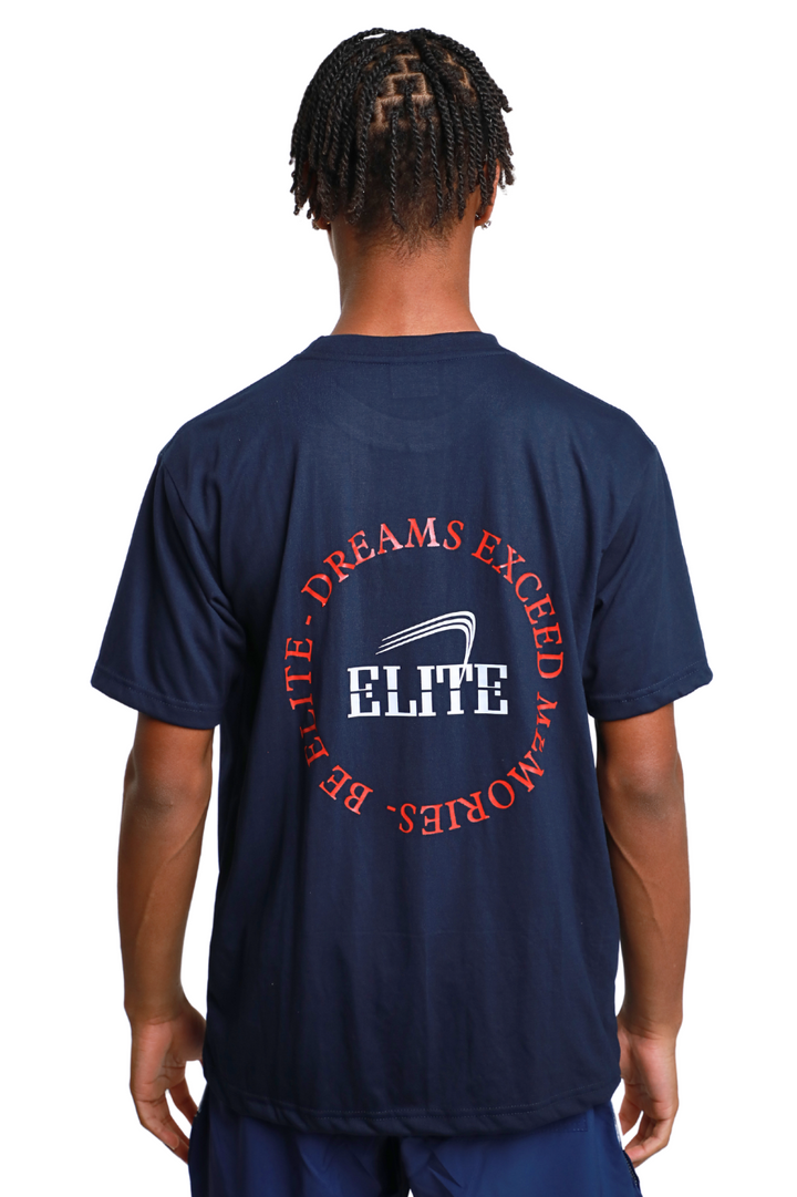 Elite Legacy Tee - Navy-Red