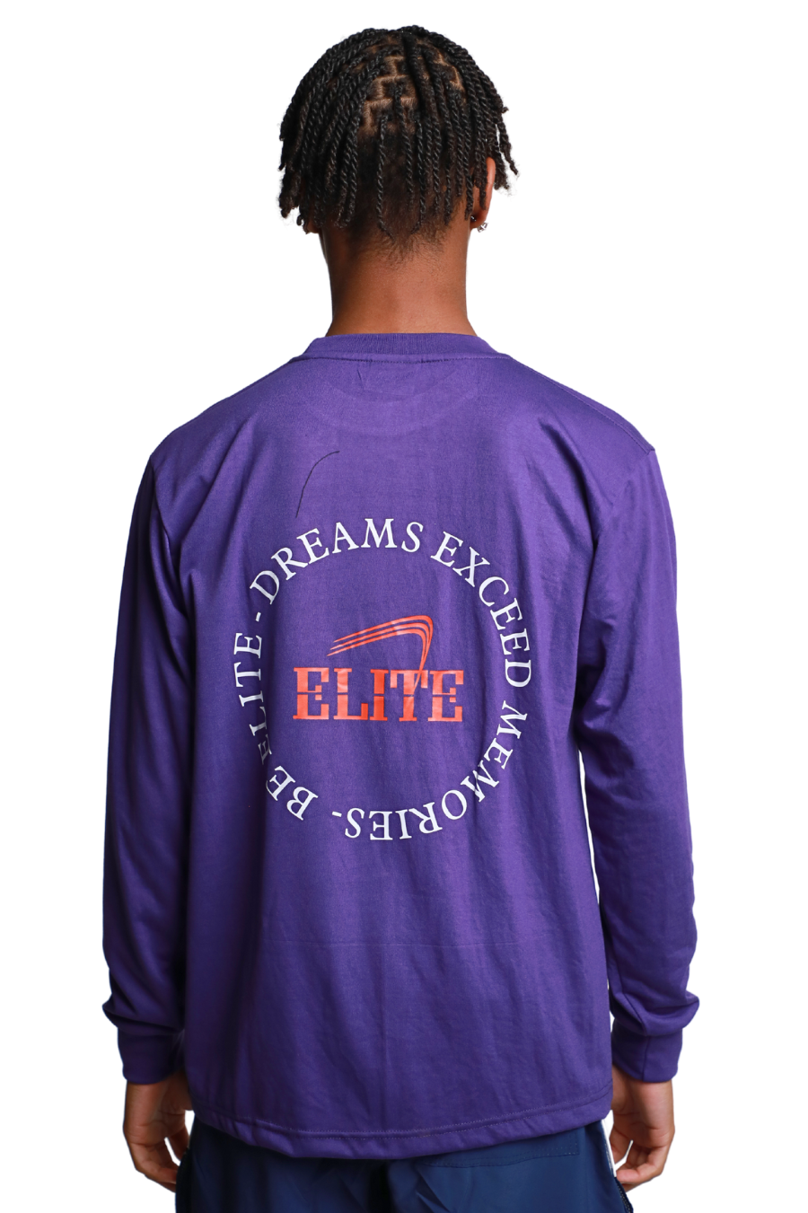 Elite Legacy LS Tee - Purple