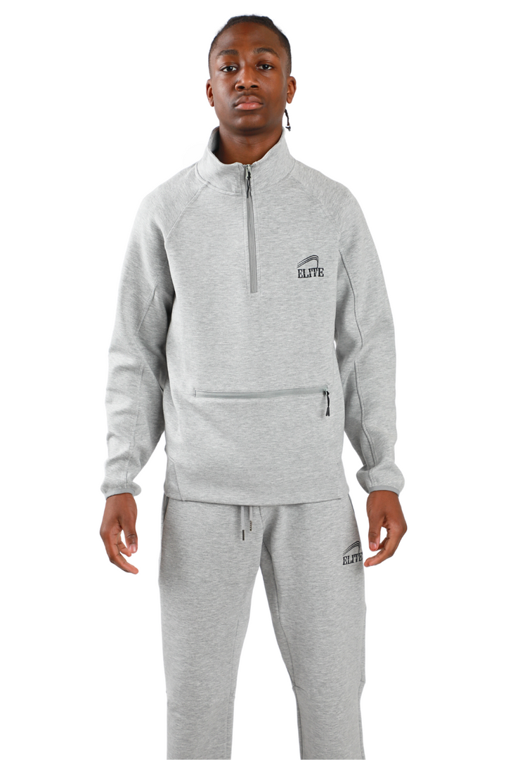 Elite Premier Tech 1/2 Zip Pullover Set - Grey