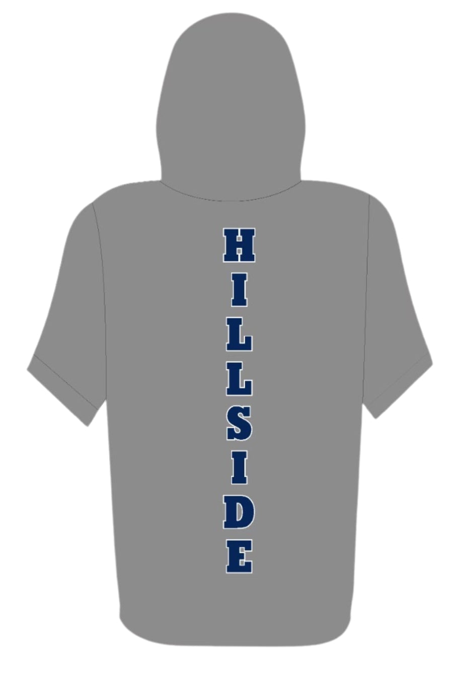 HILLSIDE TEAM STORE SS HOODED PULLOVER - GREY