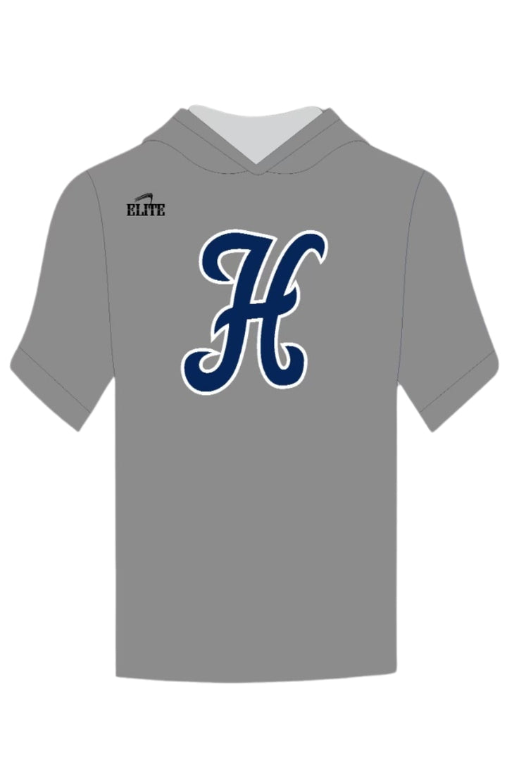 HILLSIDE TEAM STORE SS HOODED PULLOVER - GREY
