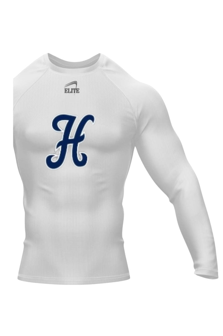 HILLSIDE TEAM STORE - One sleeve Compression Shirt - Grey