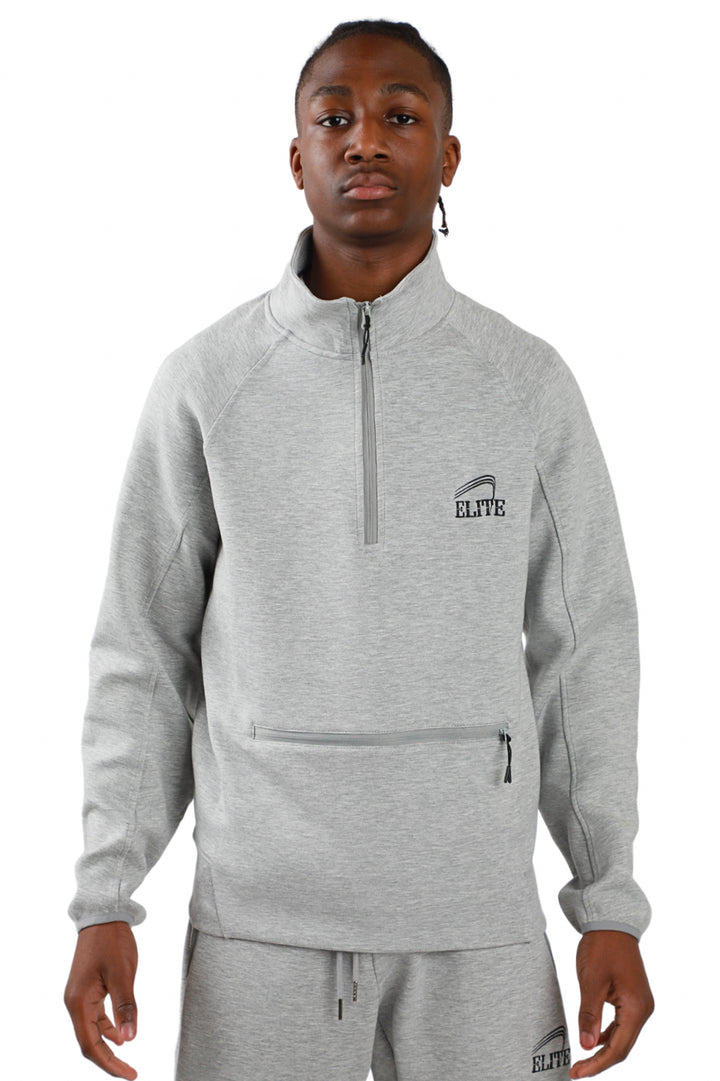 Elite Premier Tech 1/2 Zip Pullover Set - Grey