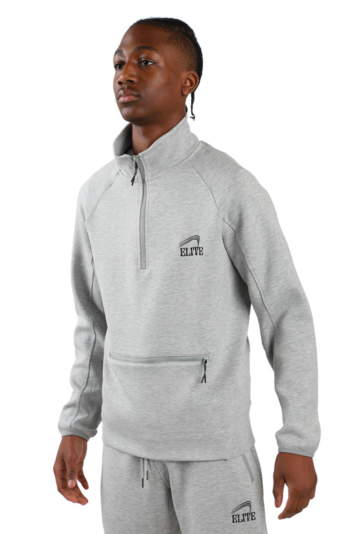 Elite Premier Tech 1/2 Zip Pullover Set - Grey