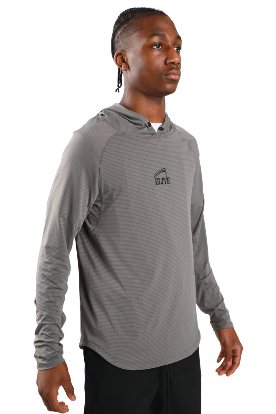 Elite Training Hooded Pullover - Grey