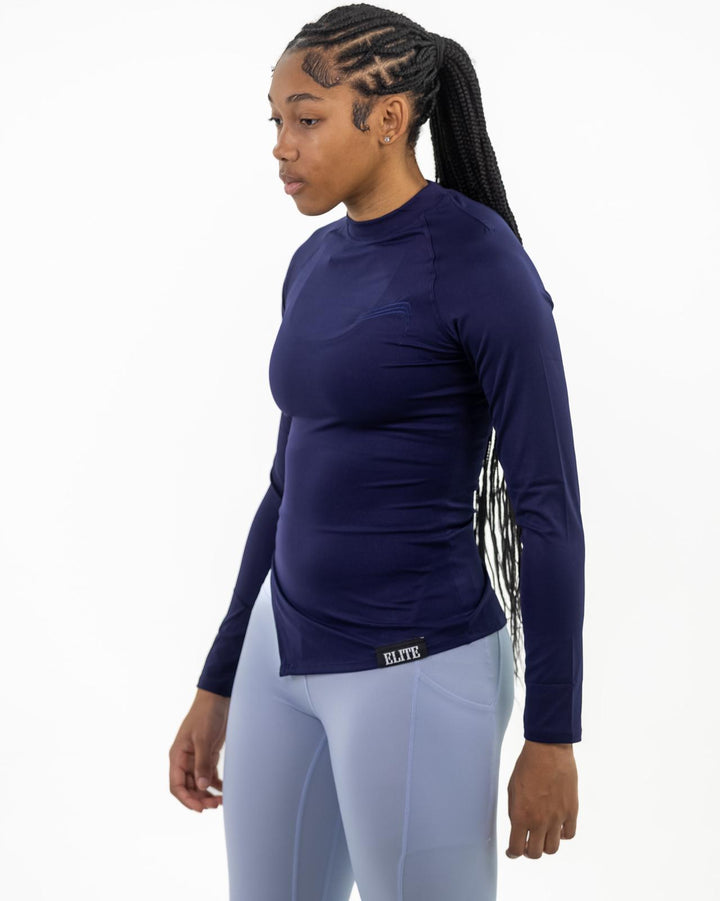 Women’s Fitted Runner Shirt - Navy