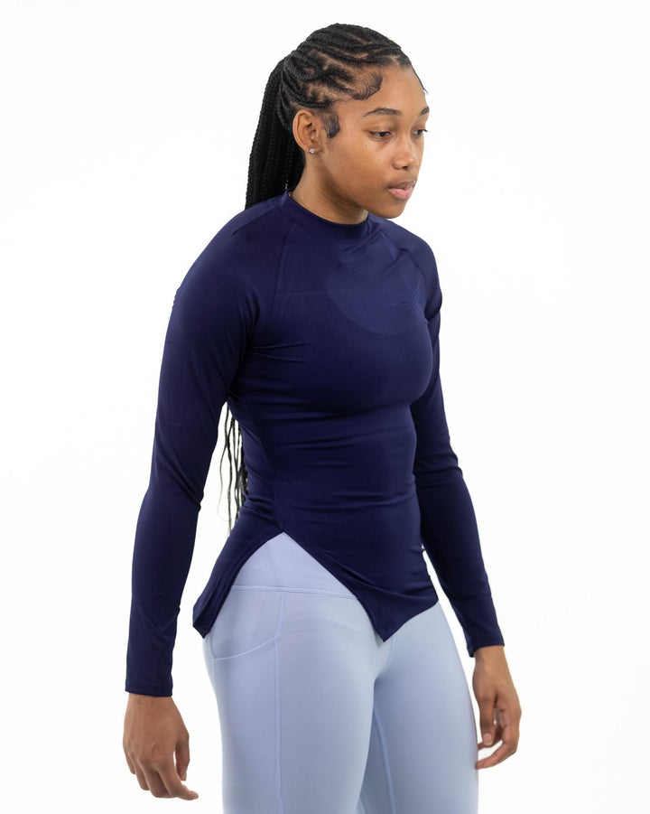 Women’s Fitted Runner Shirt - Navy