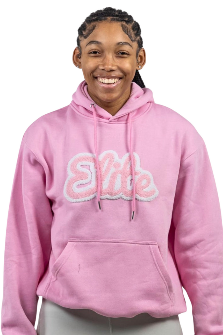 Elite Classic Chenille Hoody - Pink