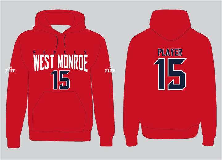 West Monroe Hoodie - Red