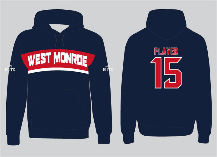 West Monroe Hoodie - Navy Blue