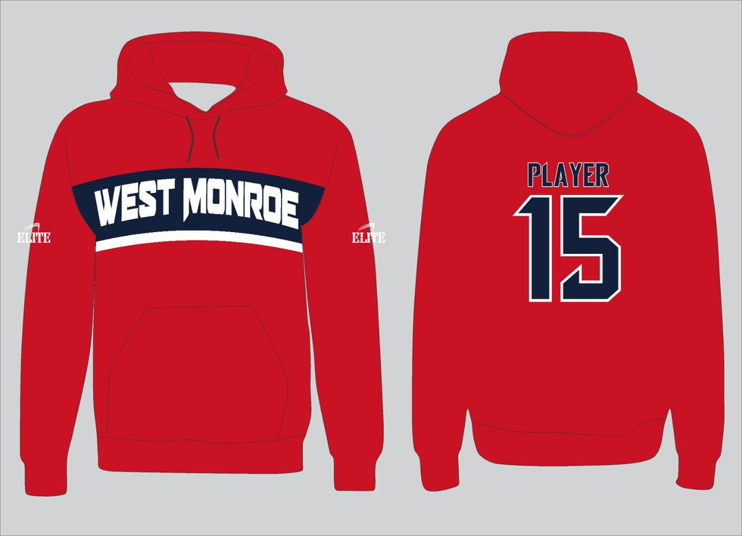 West Monroe Hoodie - Red