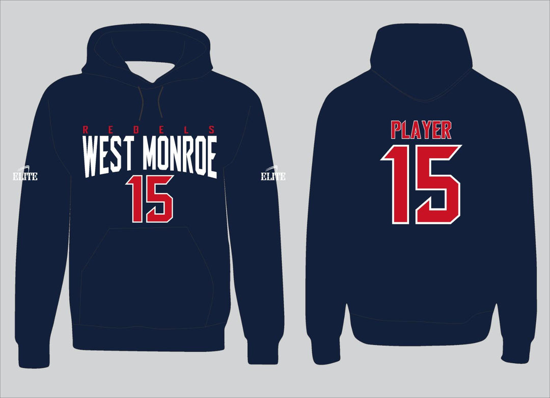 West Monroe Hoodie - Navy Blue