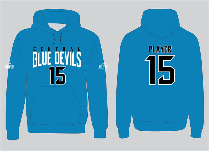 Central High NJ Hoodie - Sky Blue