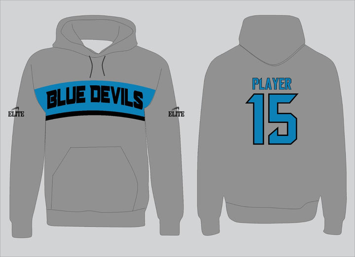 Central High NJ Hoodie - Gray Blue