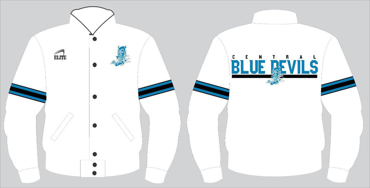 Central High NJ Bomber Jacket - White