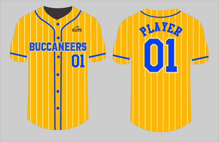 Landry Fan Shop Baseball Jersey - Yellow