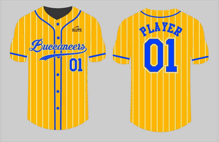 Landry Fan Shop Baseball Jersey - Yellow