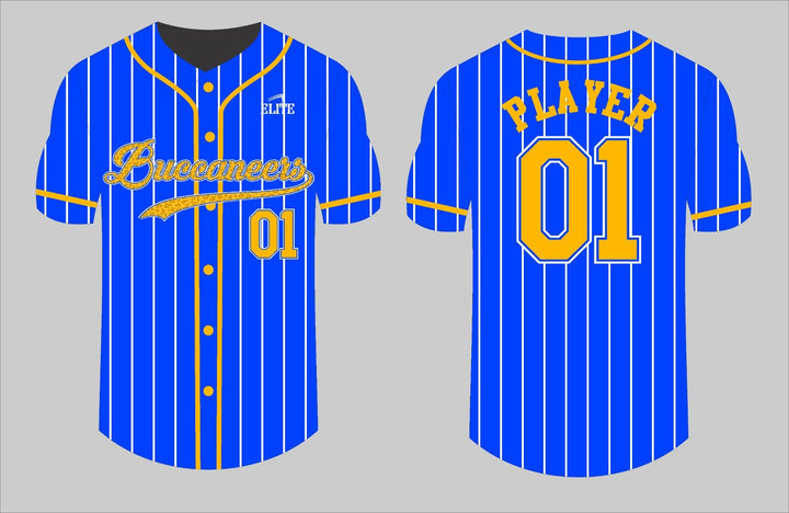 Landry Fan Shop Baseball Jersey - Blue