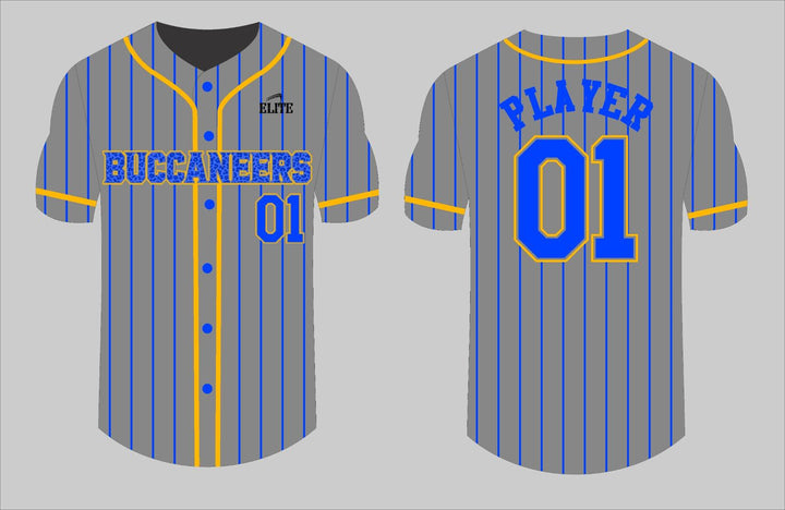 Landry Fan Shop Baseball Jersey - Grey