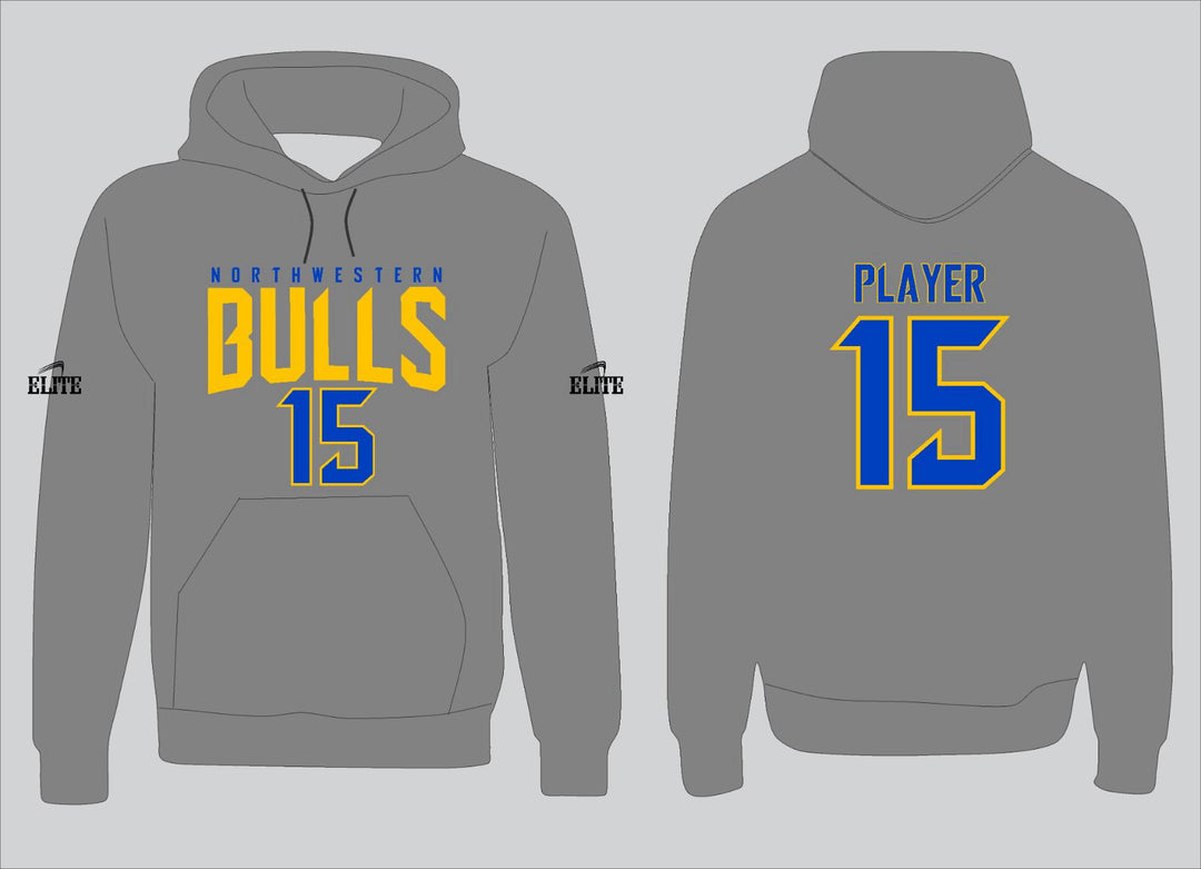 Northwest Fan Hoodie - Gray/Blue