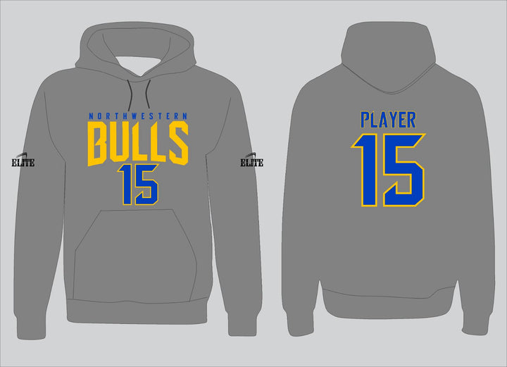 Northwest Fan Hoodie - Gray/Blue