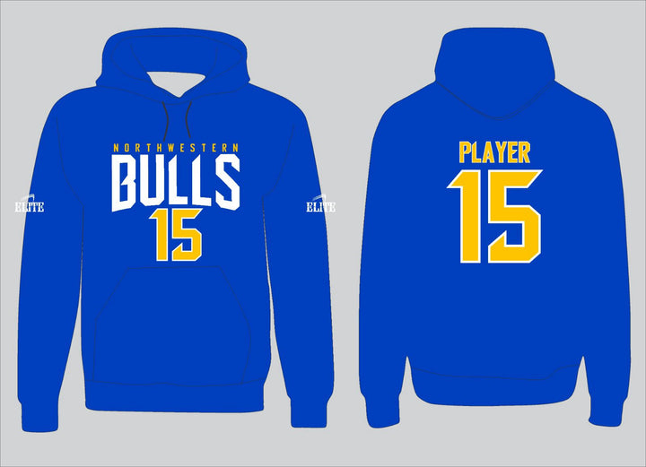 Northwest Fan Hoodie - Blue/Yellow