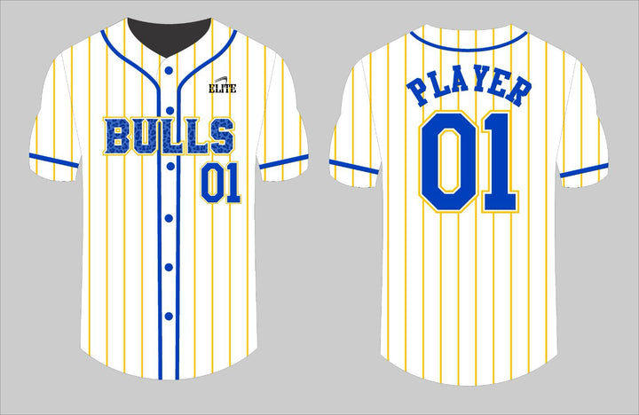 Northwest Fan Baseball Jersey - Off-White/Blue