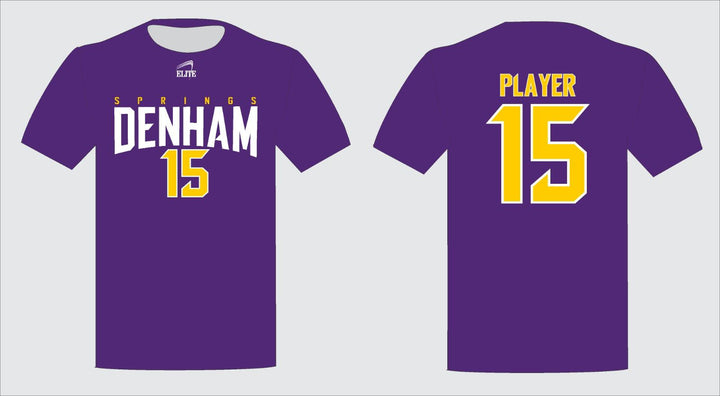Yellow Team Shop Short Sleeve Shirt - Purple