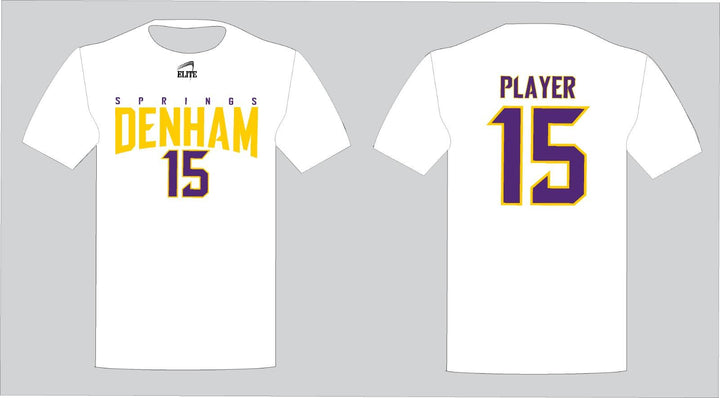 Yellow Team Shop Short Sleeve Shirt - Purple
