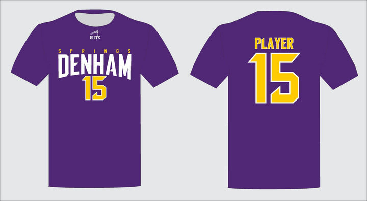 Yellow Team Shop Short Sleeve Shirt - Purple