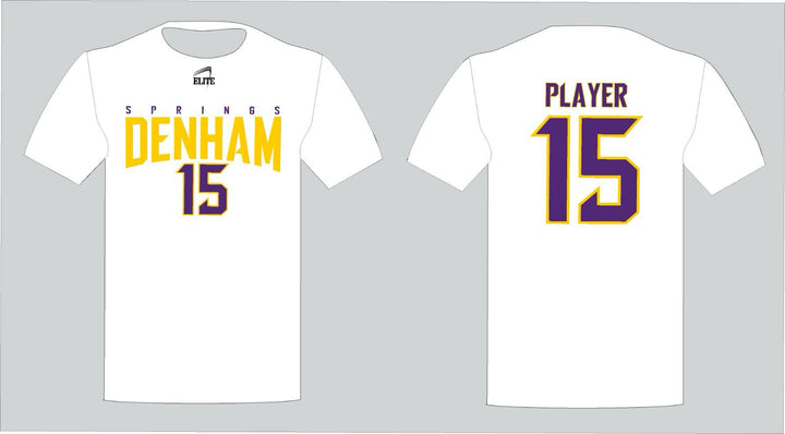 Yellow Team Shop Short Sleeve Shirt - White