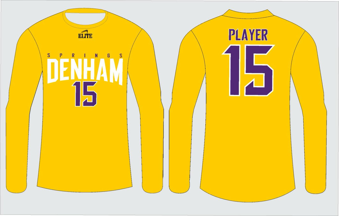 Yellow Team Shop Long Sleeve Shirt - Yellow