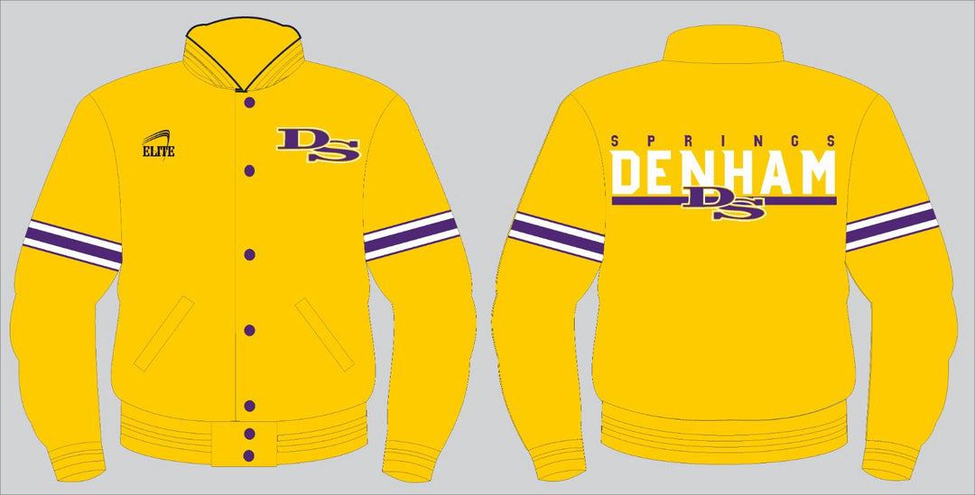 Yellow Team Shop Bomber Jacket - Yellow