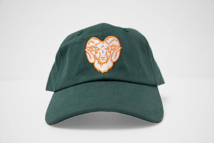 Carver Rams Dad Hat - Green