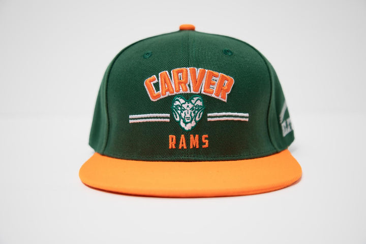 Carver SnapBack Hat - Green/Yellow