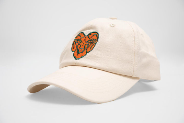 Carver Rams Dad Hat - Skin Color