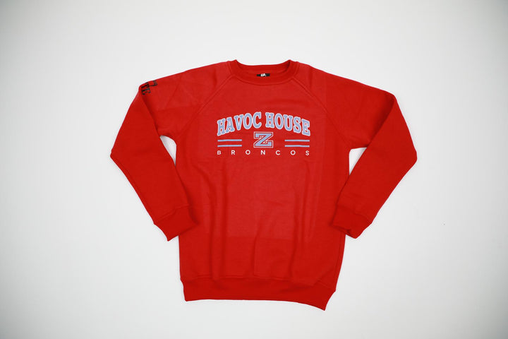 HAVOC STATEMENT CREWNECK - Red