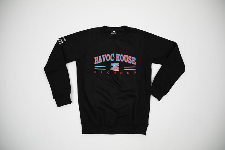 HAVOC STATEMENT CREWNECK - Black