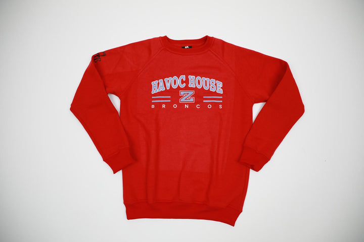 HAVOC STATEMENT CREWNECK - Red