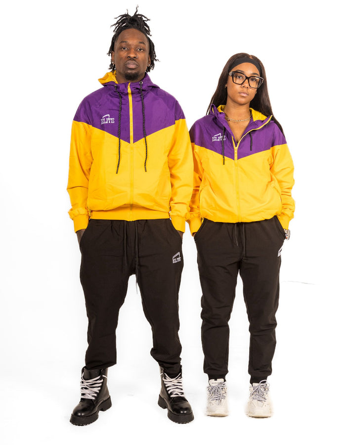 ELITE WINDBREAKER - Yellow & Purple