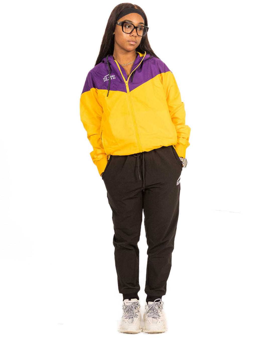 ELITE WINDBREAKER - Yellow & Purple