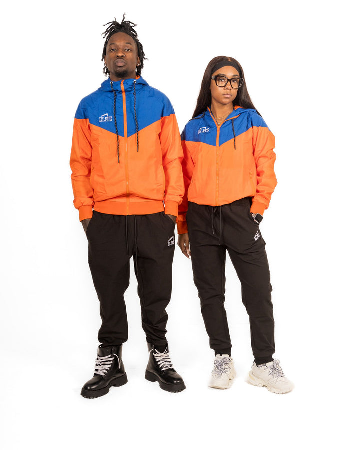 ELITE WINDBREAKER - Orange & Blue