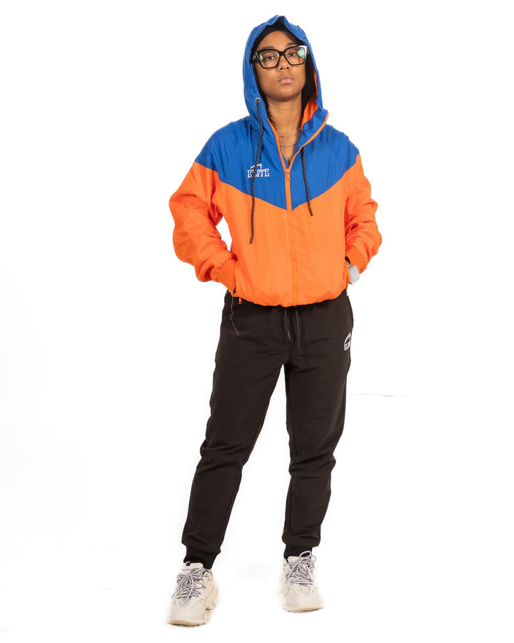 ELITE WINDBREAKER - Orange & Blue