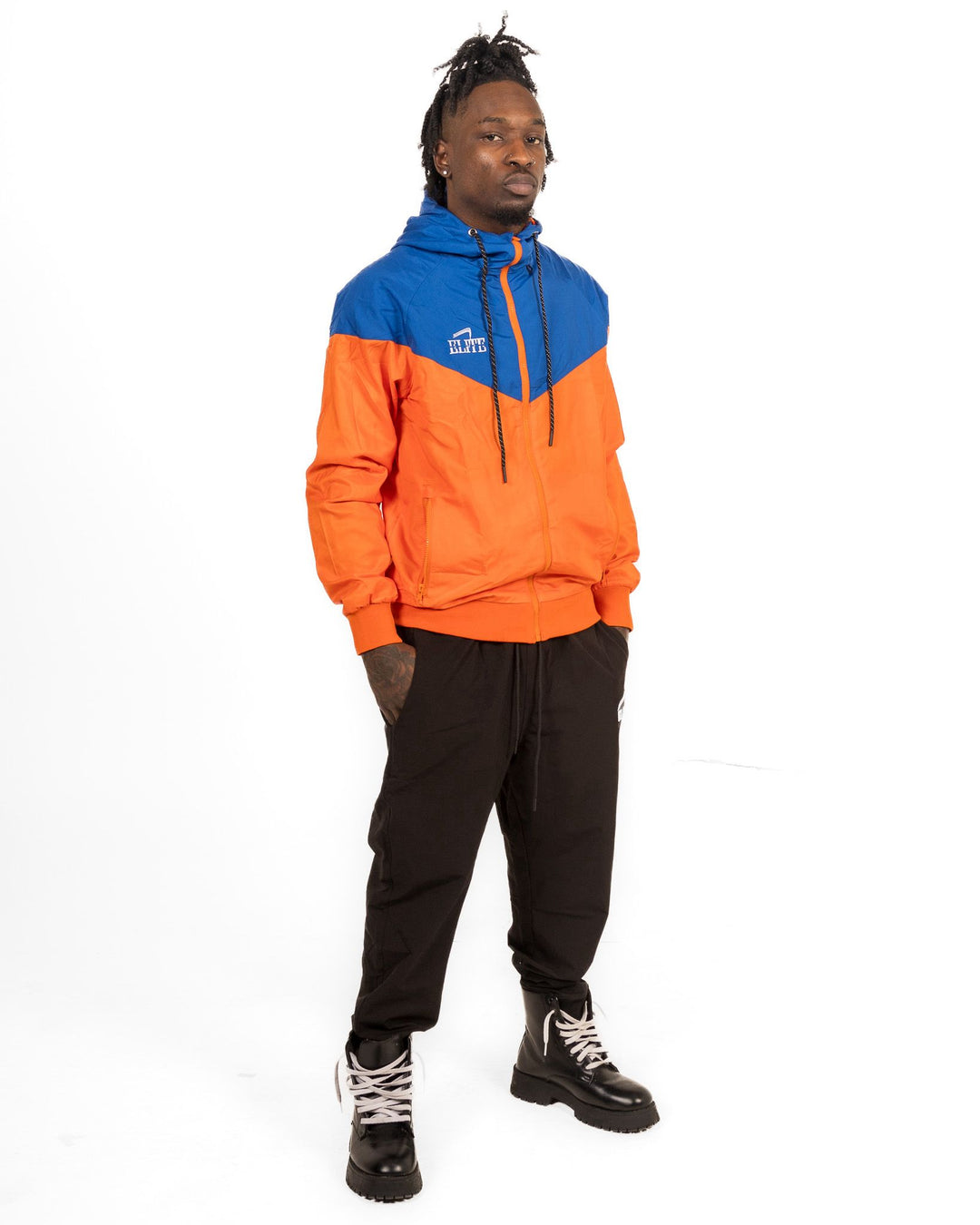 ELITE WINDBREAKER - Orange & Blue