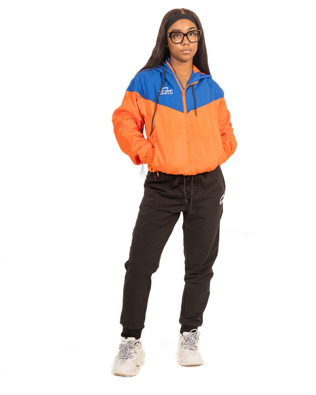 ELITE WINDBREAKER - Orange & Blue